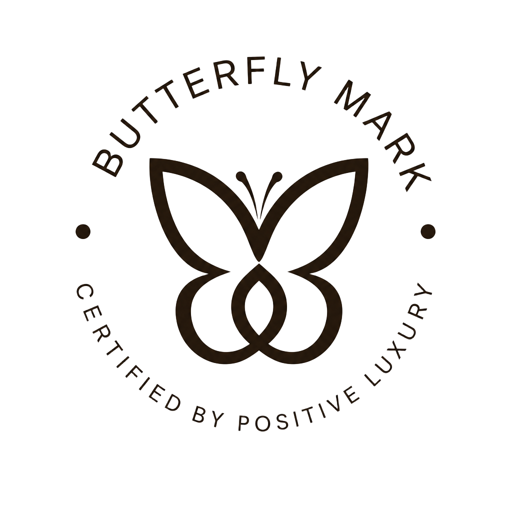 Butterfly Mark — Certified by Positive Luxury
